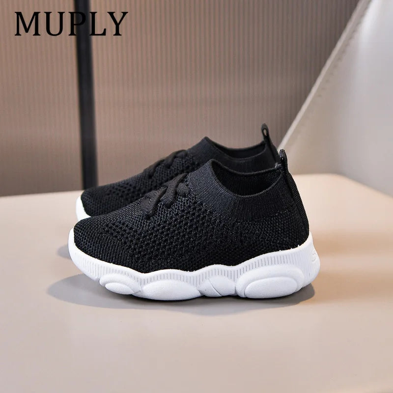 Kids Shoes Anti-slip Soft Rubber Bottom Baby Sneaker Casual Flat Sneakers Shoes Children size Kid Girls Boys Sports Shoes