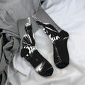 Women Men Socks Maluma Rapper  Stockings Autumn Trendy High Quality Socks Printed Climbing Non-Slip Socks