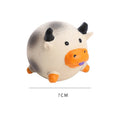 Pet Dog Vocal Toy Durable Dog Chew Toys Pigs Cows Chickens Tough Squeaky Dog Grinding Teeth Toys Pet Latex To Clean Teeth Toys