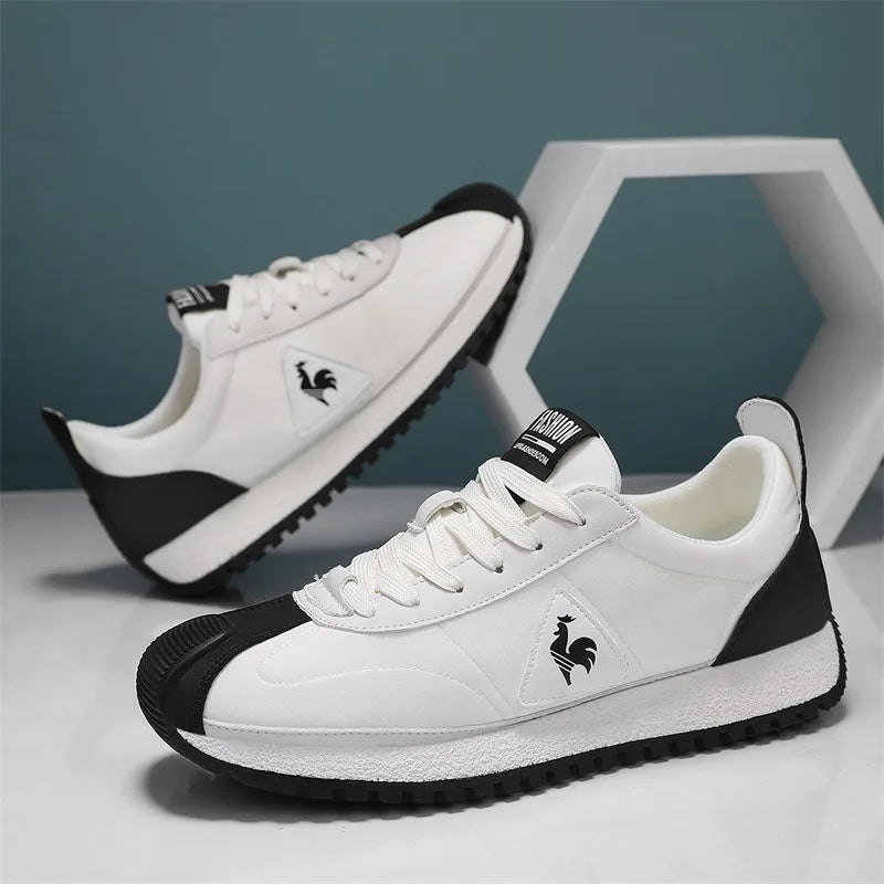 2026New Men's Shoes Fashion Leather Casual Shoes Luxury Tennis Training Shoes Outdoor Sport Running Footwear Men Sneakers Tenis