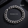 Trendy Chain Bracelet for Men Classic Stainless Steel Jewelry Gift for Men And Women