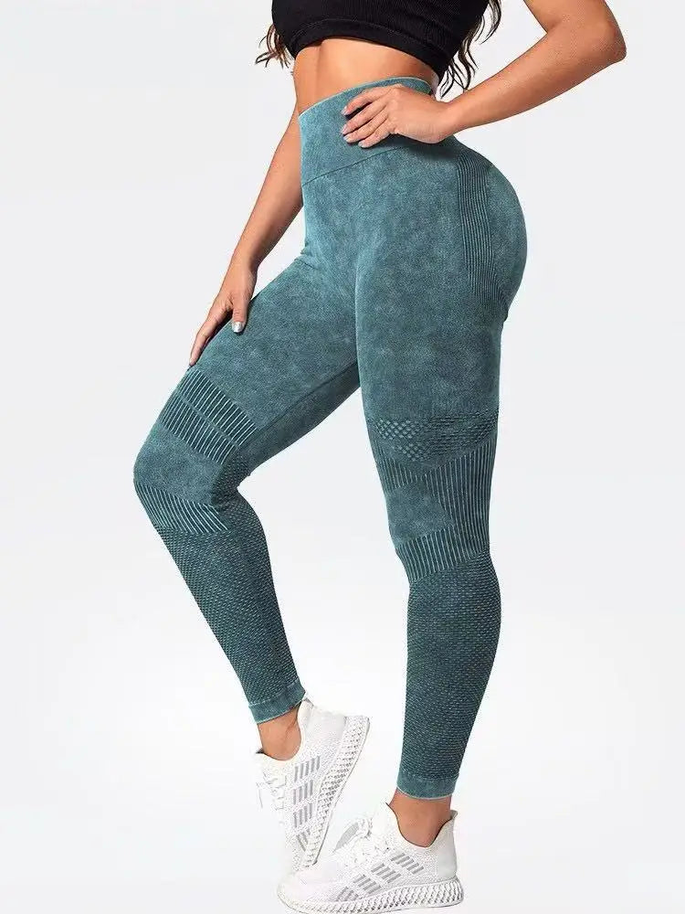 Seamless Leggings Sport Women Fitness Push Up Yoga Pants High Waist Hip-lifting Workout Running Scrunch Sportswear Gym Tights