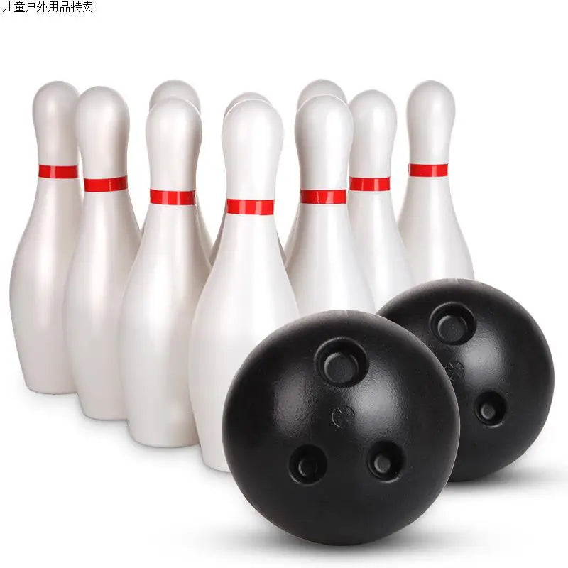 Kids Bowling Set Party Game Sports Toys Ball And Pins Bowling Toy Plastic Funny Bowling Set Kids Indoor Ball Family Game TMZ