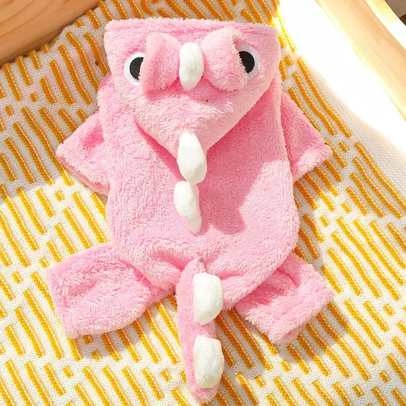 Pet Dog Clothes Puppy Funny Dog Costumes Soft Fleece Clothing for Small Dogs Cats Hoodies Coat Jackets Pet Outfits for Teddy Dog