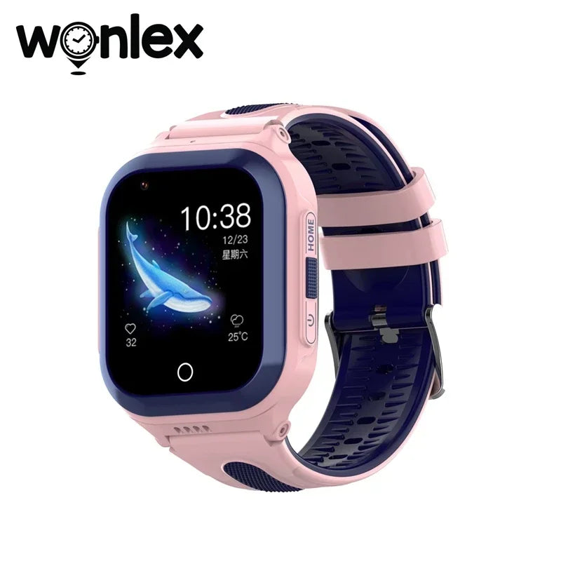 Wonlex Smart Watch Kids GPS WIFI LBS Positioning Tracker 4G Video Camera Voice Chat KT24S GEO Fence Location Child Smart-Watches