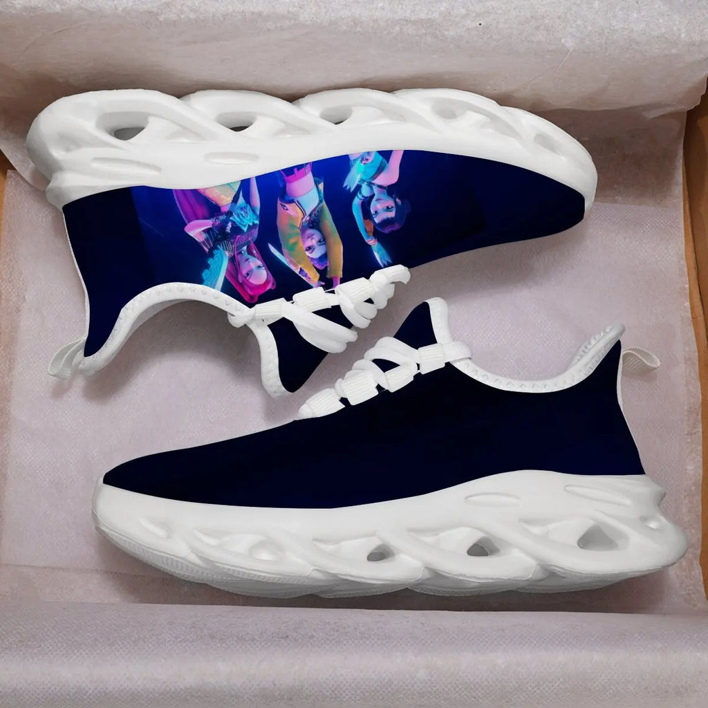 Children's Sneakers for Boy Kids Running Shoes with Cartoon Girls Print Lightweight Versatile Tennis Shoes for Girls Men Women