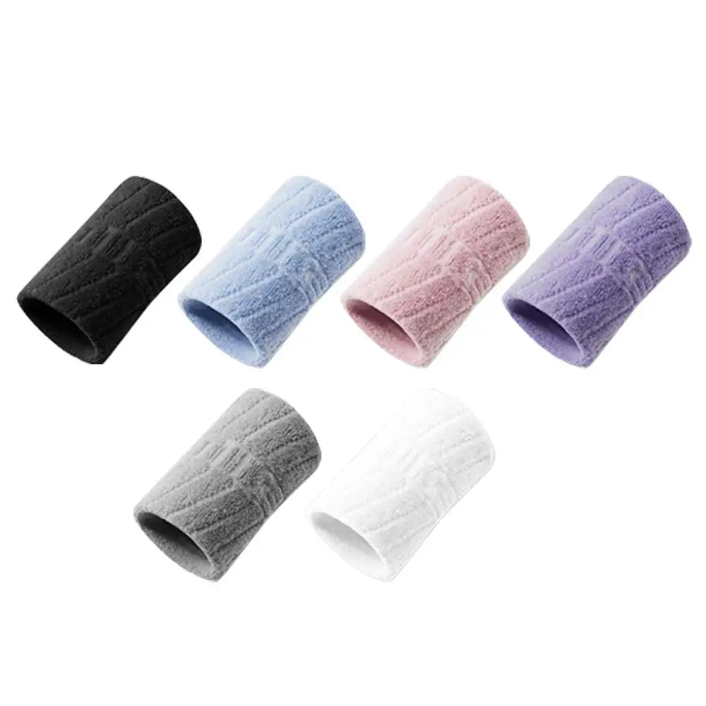 Sports wristband, all season sweat absorbing cotton wrist towel, twisted tendon sheath, protective cover for badminton, basketba