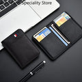 Men's Wallet Short Wallet Card Holder Fashion Thin Multi Card Business Soft Leather Wallet for Men Bolsa Feminina Coin Purse