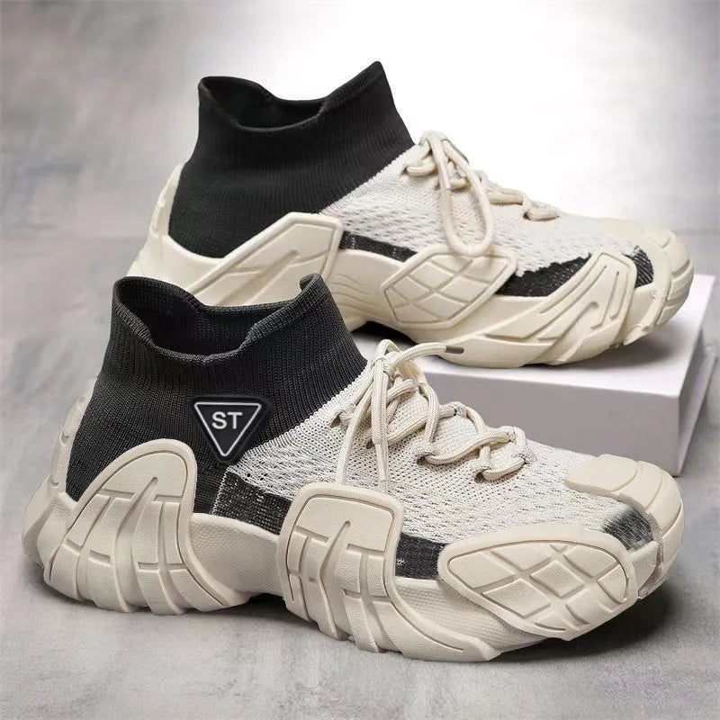Men Sports Shoes Breathable Work Sneakers Lightweight Anti Puncture Safety Shoes Male Indestructible Boots Free Shipping