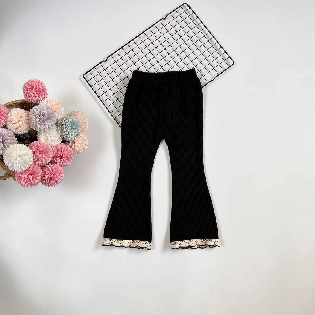 0‑6Y Children Kids Pants Girls Boys Cotton Leggings High Waist Big PP Pants Spring Autumn Casual Soft Fashion Long Trousers