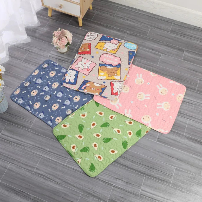 Soft Comfort All Season Pet Sleeping Mat Indoor Rest Cushion Bed for Dog Cat Puppy Kitten Small Daily Use
