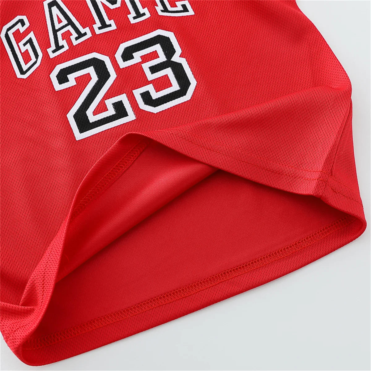 Children's Summer Basketball Suit Vest And Shorts Two-Piece Set Comfortable Lightweight Clothing for Kids