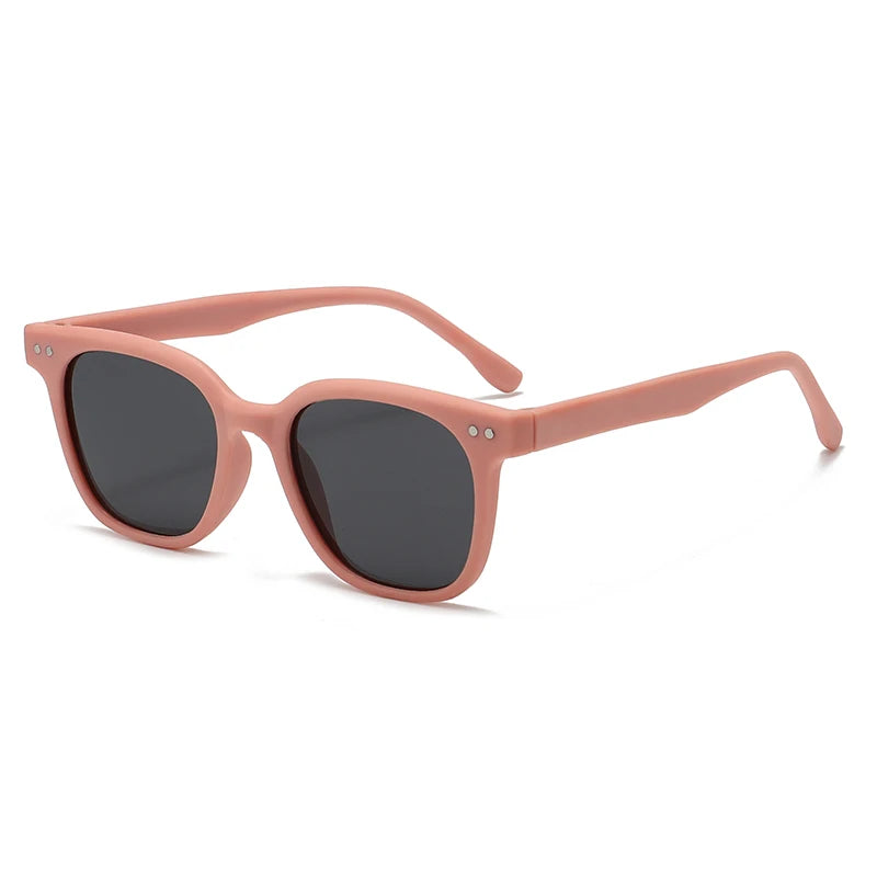 Children Square Polarized Sunglasses UV Protection Fashion Trend Glasses Boys Girls Shades Cute Baby Goggles Kids Sun Glasses