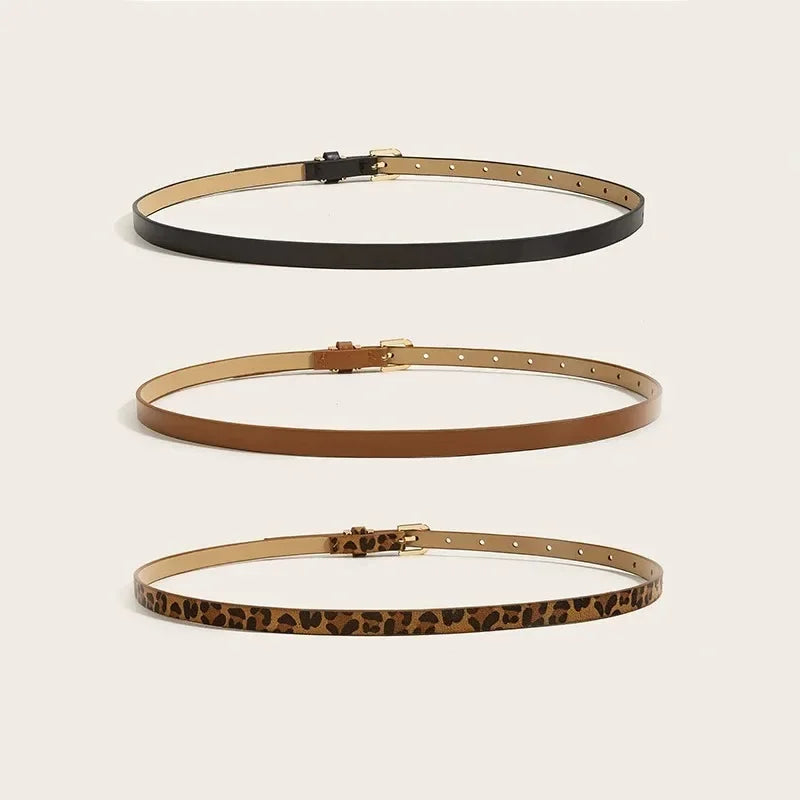 Belts for Women Designer Belts Fashion Belts for Lady Black Waist Belt Ladies Belt Strap for Dresses Belt Female Pu Leather CY06