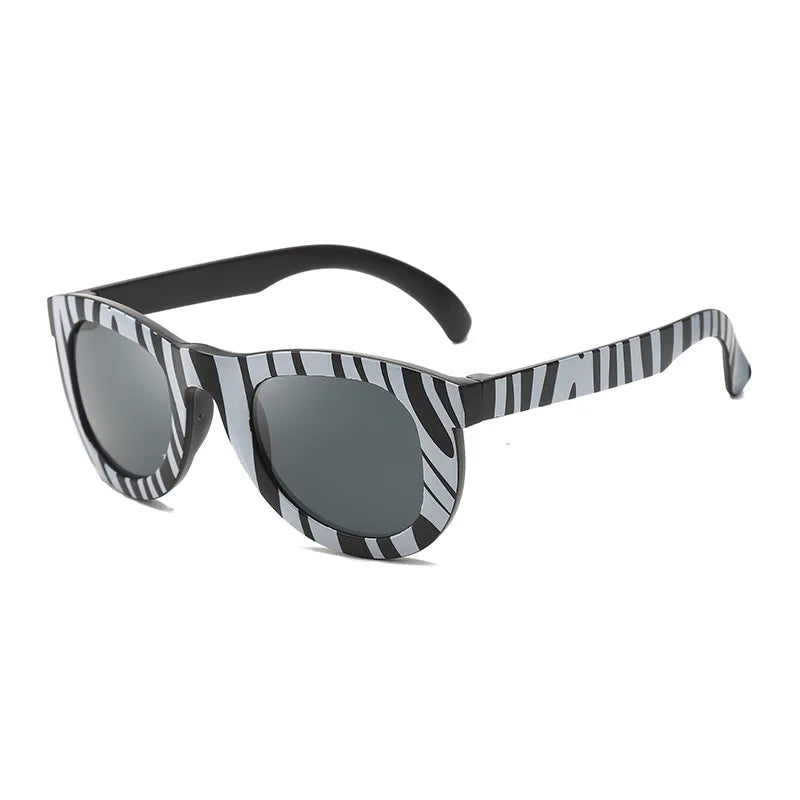 Kids Sunglasses Children Plastic Funny Animal Print Novelty Glasses Party Favors Toy Gift Wholesale Tiger Zebra Cow Camouflage