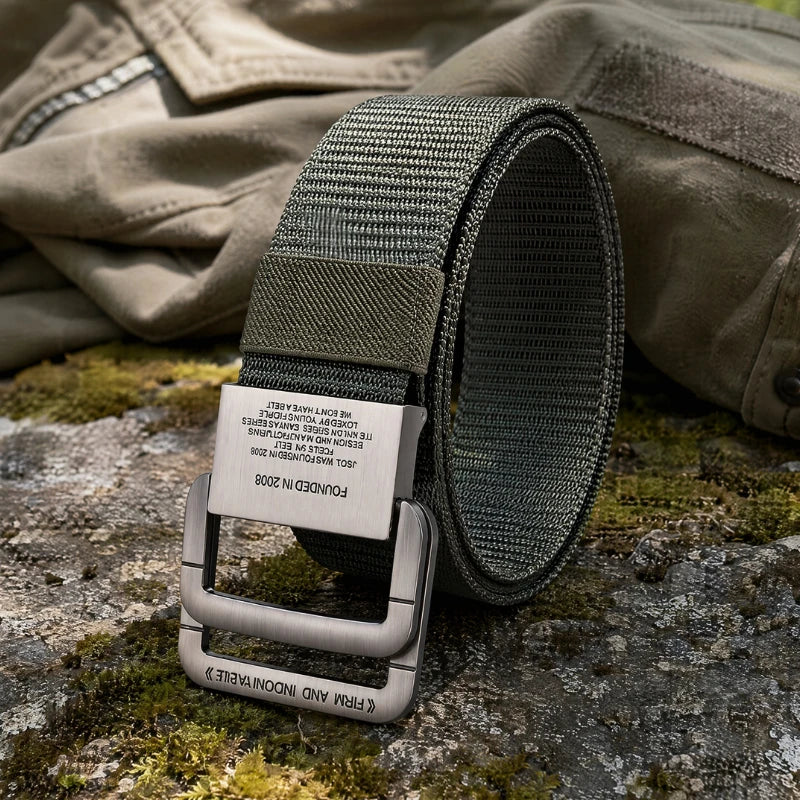 Men Belts Automatic Buckle Metal Webbing Belts for Men Canvas Nylon High Quality Strap Casual Sports Belt