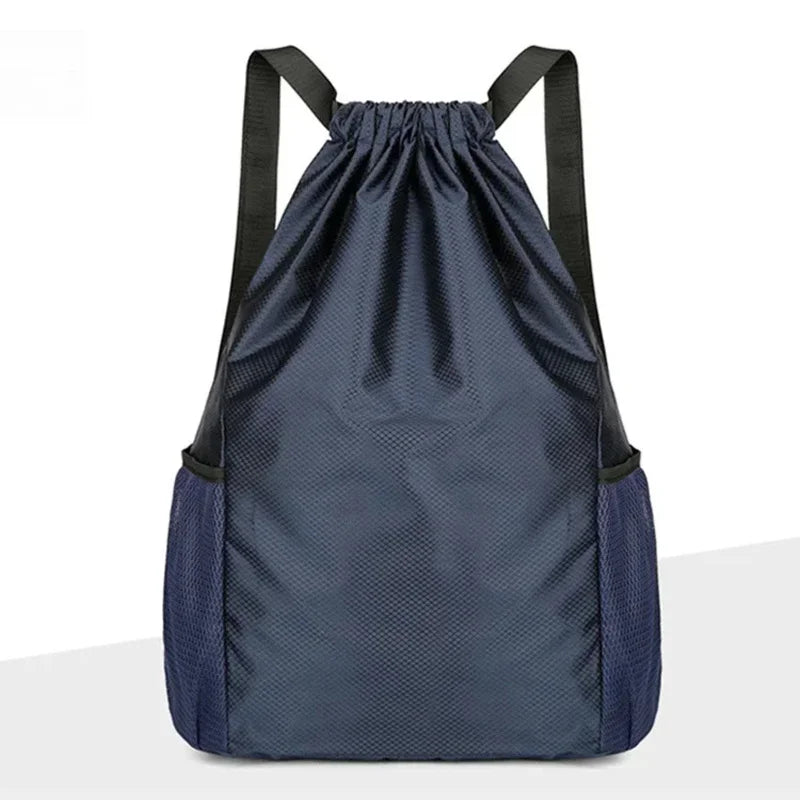 Sports Drawstring Backpack Sport Fitness Travel Outdoor Sackpack Women And Men Large Capacity Gym Swim Beach Bags Basketball Bag