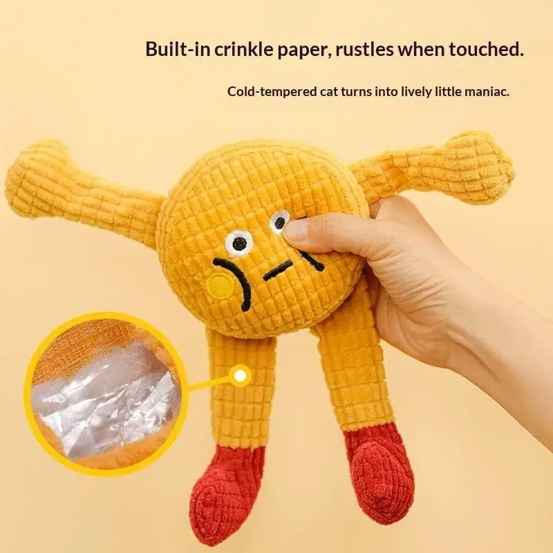 Pet Toys for Cats And Dogs Durable Waffle Cookie Chew Toys Amusing Entertaining Chew Toys for Kittens And Puppies