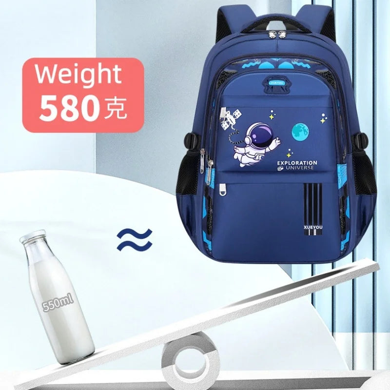 Kids Backpack High quality Children School Bags For Boys Astronaut School Backpack Waterproof Primary Book Bag Mochila Infantil