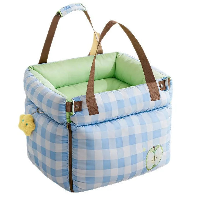 Pet 2-in-1 Pet Car Bag Pet Car Seat Outdoor Safety Seat Cushion Cat Nest Travel Accessories