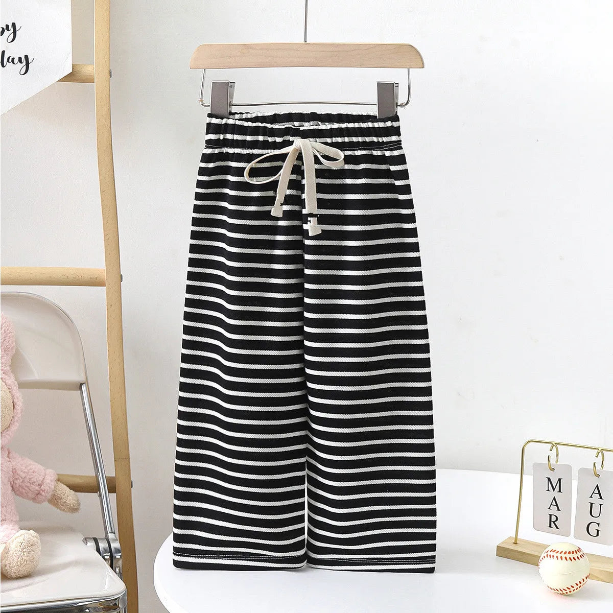 Summer Kids Pants Children Korean Mosquito Proof Trousers For Girls Casual Outwear Pants