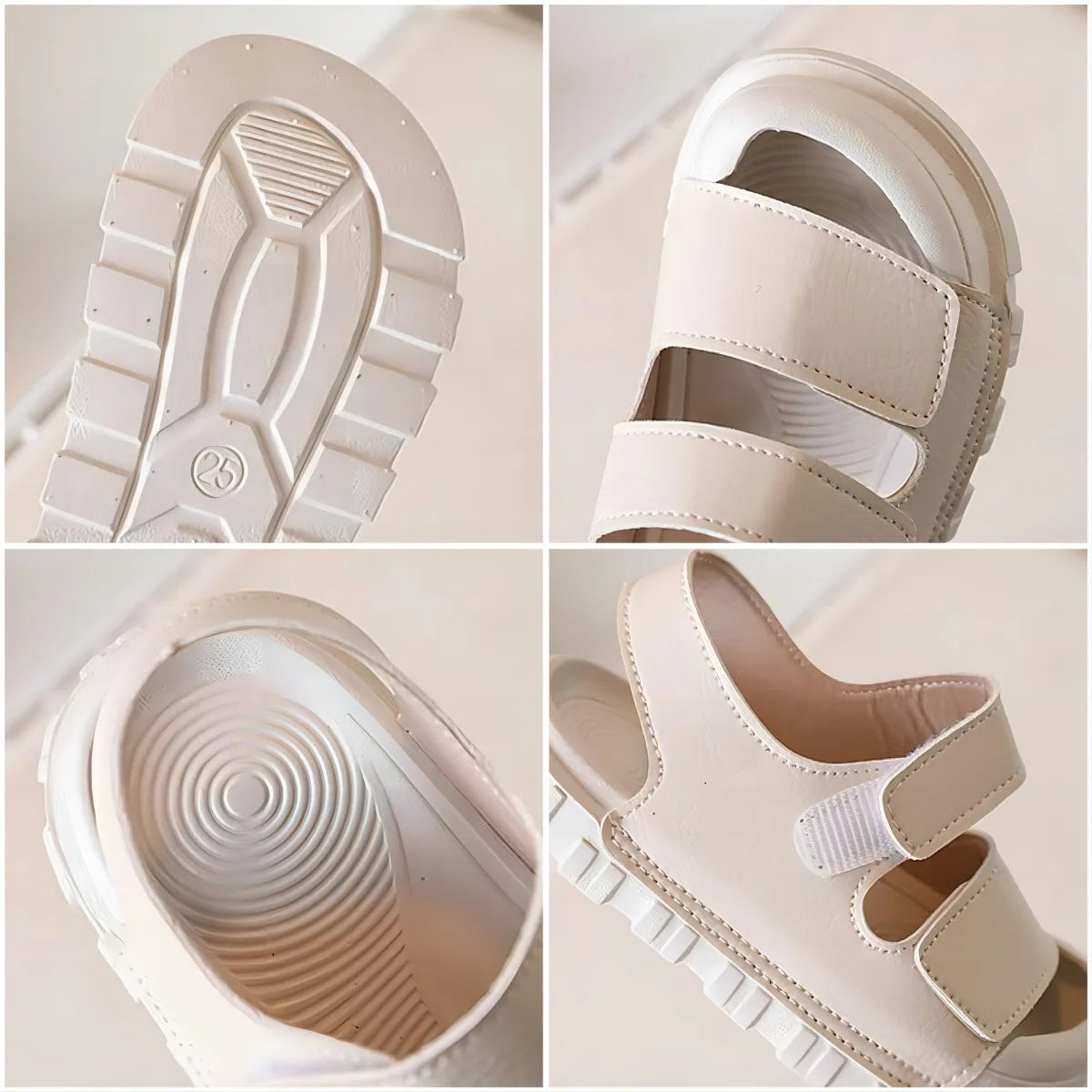 Kids Sandals Children Summer Beach Shoes for Boys Girls Toddlers Little Boy Sandals Fashion 2026 New Toes-covered Anti-kick Soft