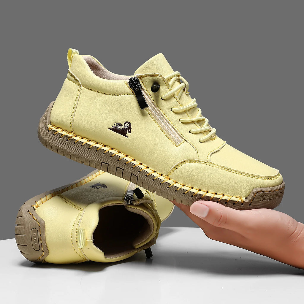 New 2025 Women Sports Shoes Outdoor Hiking Flat Bottomed Breathable Comfortable Casual Driving Shoes Breathable Fashion Sneaker