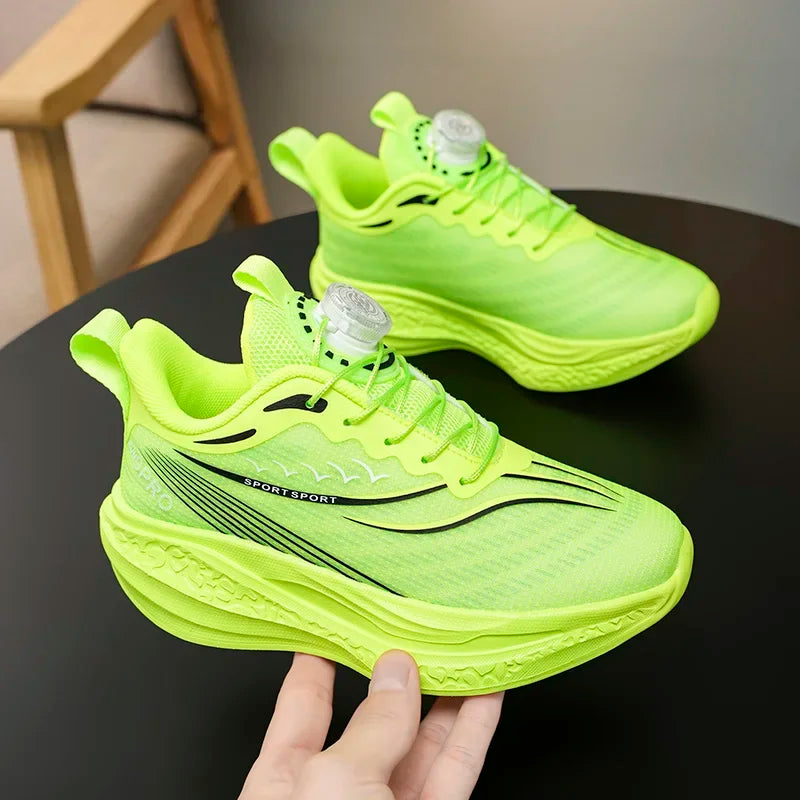 Kids Running Shoes for Boys Fashion Casual Walking Sneakers Children Breathable Lightweight Comfort Sport Shoes Size 31-40