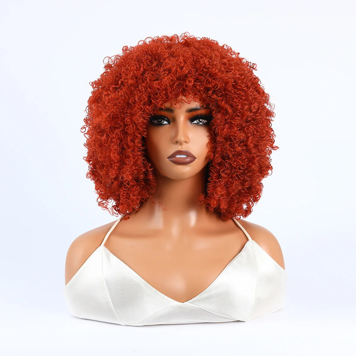 Women's Wigs African Fashion Bold Curls Synthetic Fiber Wigs