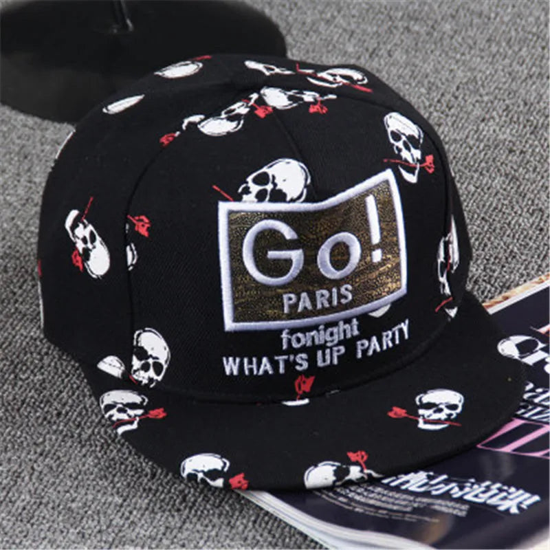 Men Letter Embroidery Cycling Hats Outdoor Adult Casual Hip Hop Dancing Caps Snapback Hats Gorras