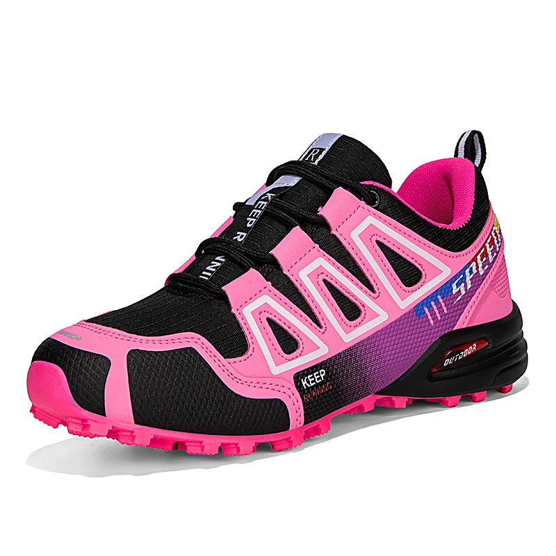 Women's Waterproof Hiking Shoes Outdoor Sports Shoes Women's Walking Travel Sports Shoes Bicycle Sports Shoes Running Sports Sho