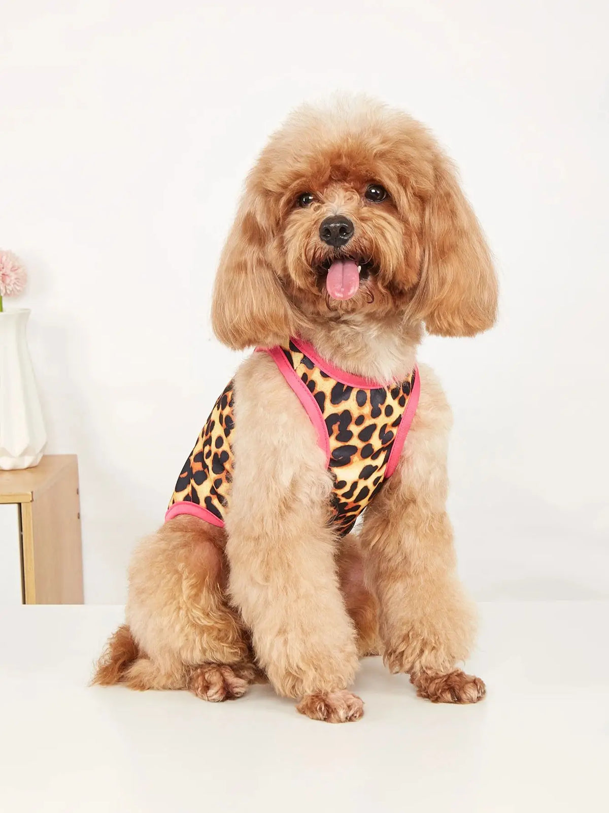 Pet clothes: dog and cat vest Light, breathable, comfortable, simple, generous, fresh and cute, suitable for all seasons