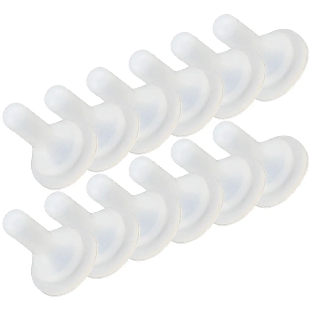 20Pcs Pet Feeding Pacifier Silicone Puppy Kitten Water Feeder Nipple for Small Dogs Cats Hamsters Milk Bottle Accessory Drinking