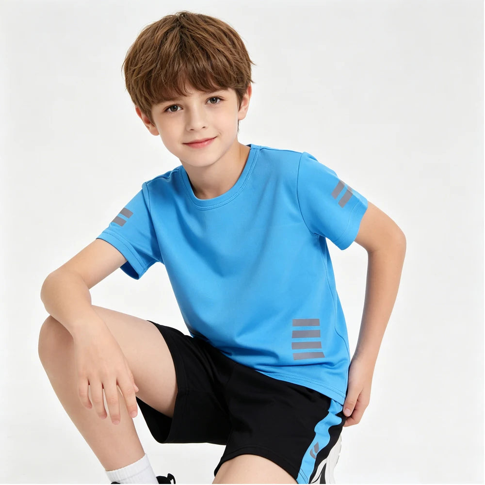 Kids Sportswear Boys for 5 to 6 7 8 9 10 11 12 Years Summer Sets Football Basketball Running Tennis Tracksuit Clothes Jersey Set