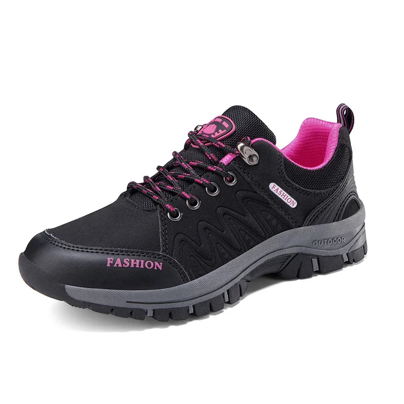 Women's Running Shoes High-quality Outdoor Leisure Lightweight and Breathable Women Sports Flat Bottomed Plus Size Hiking Shoes