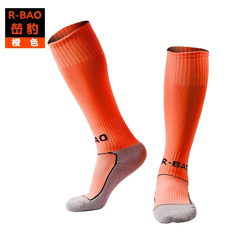 Kids Soccer Socks Boys Girls Knee High Long Sport Compression Football Socks Youth Big Children 3-7 8-13 Years Old