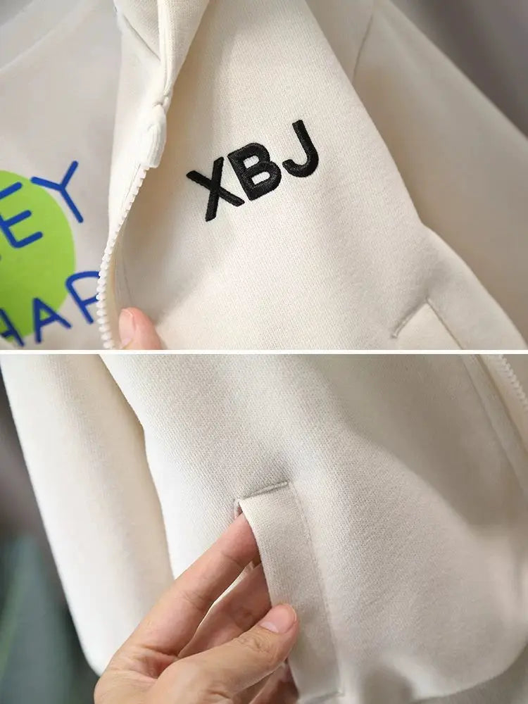 Boys Children's Hooded Sweatershirts Cardigan Spring Autumn Casual Zipper Kids Clothes Hoodies Jacket Long Tops Tee Baby Coat