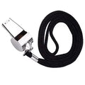 1PC Referee Whistles Metal Whistles Stainless Steel Metal Sports Whistles Sports Equipment With Lanyards Sports Referee Tools