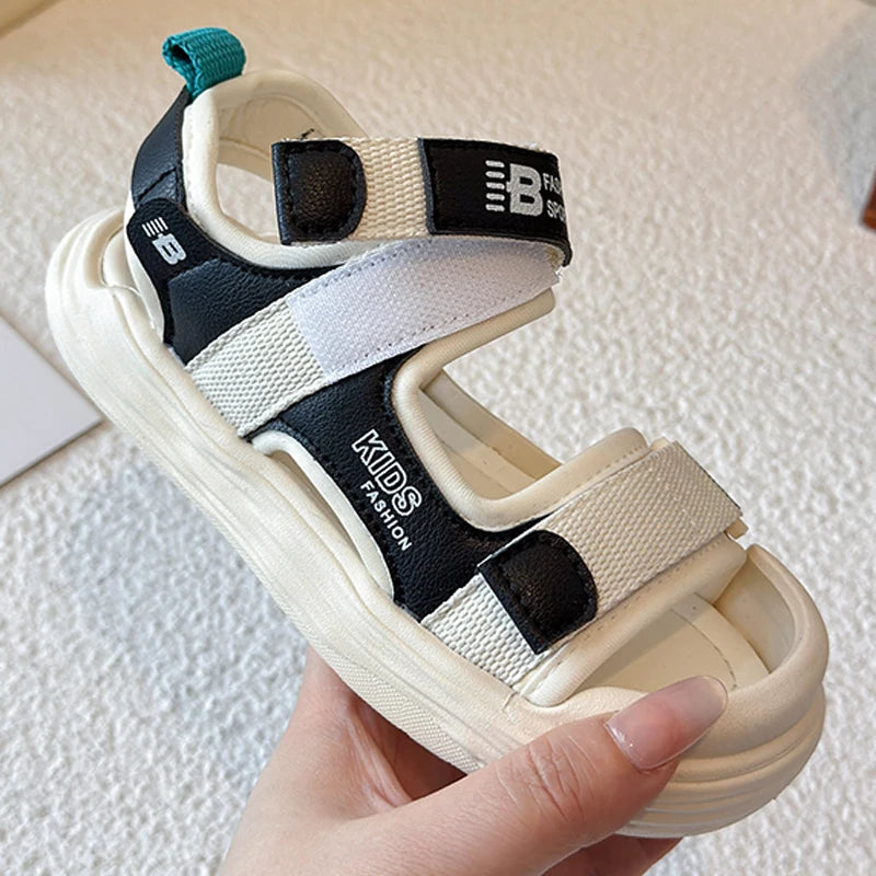 Kids Fashion Sport Sandals Girls Boys 2026 New Summer Casual Outdoor Non Slip Sandals Children's Lightweight Design Beach Shoes
