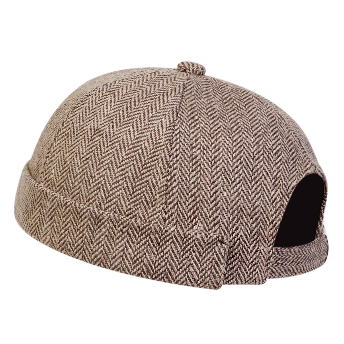 Men Houndstooth Landlord Caps Spring and Autumn Adjustable Melon Skin Hats Literary Hip Hop Hat Painter Cap