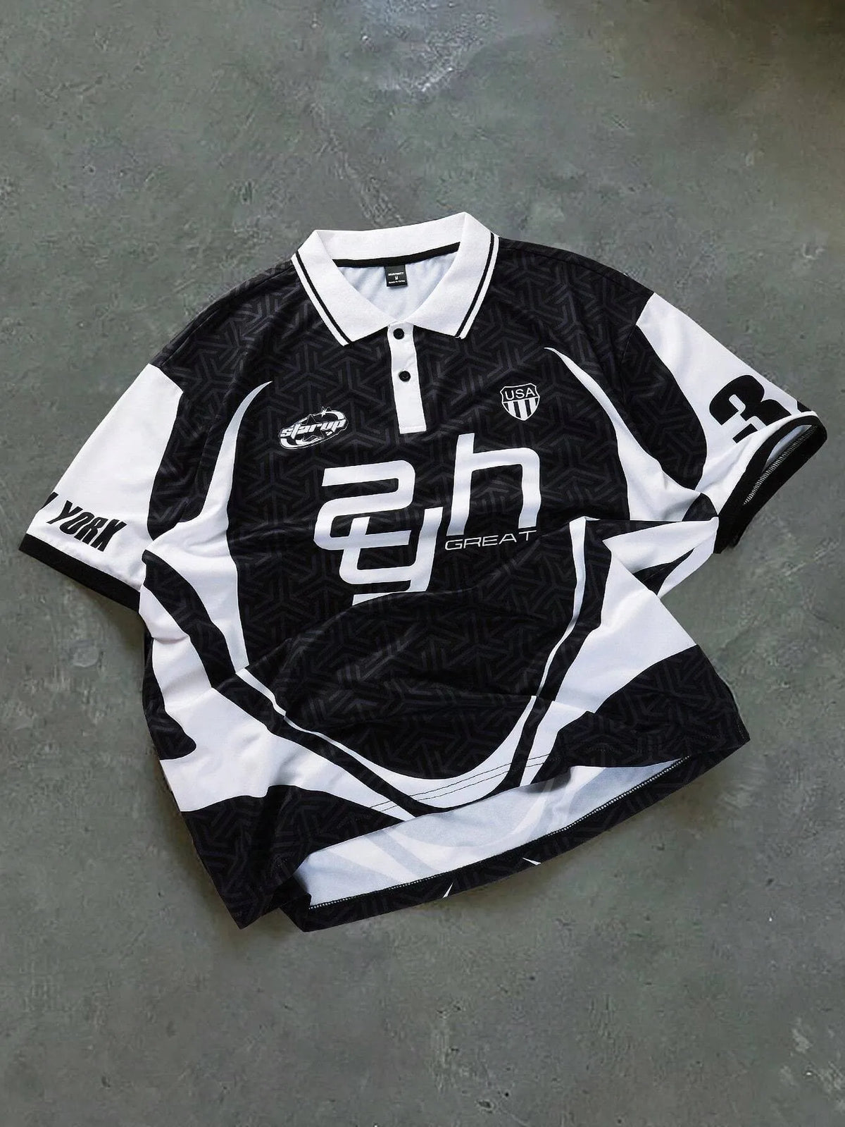 2026 Summer New Style Men's Polo Shirt with Letter Print Breathable Lightweight Casual and Fashionable Men's Clothing