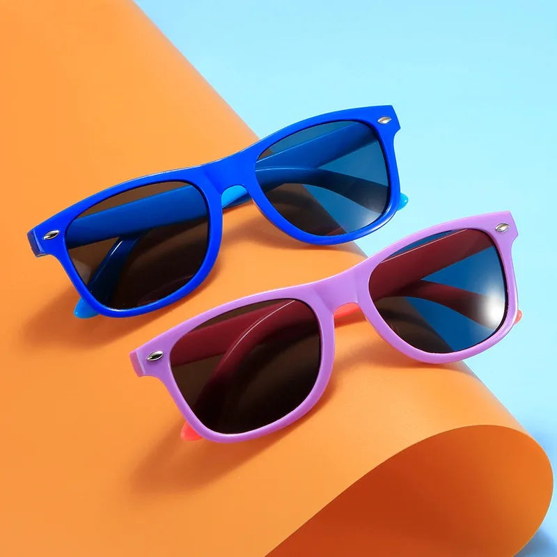 New Children's Color Matching SunglaSSeS For Boys And Girls, Version, UV Resistant BaBy Summer SunShades