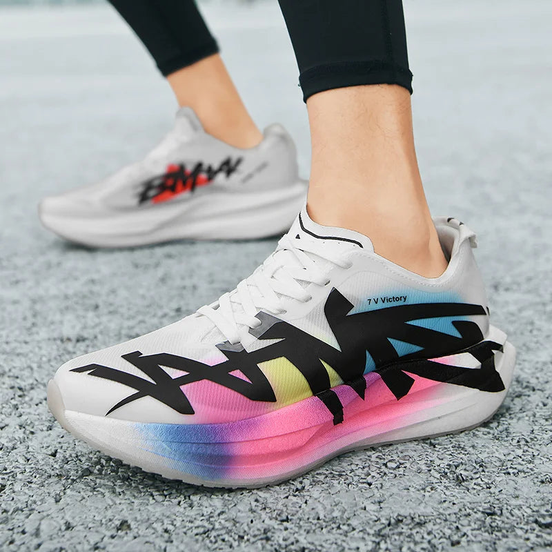 Athletic Running Shoes Men Marathon Speciality Training Race Sports Carbon Board Lightweight Women's Comfortable Casual Sneakers