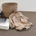 Kids Spring Casual Loose Sweatshirts Girls O-neck Print Pullover Tops Toddler Boys Cotton Simple Comfortable Long Sleeves Tees