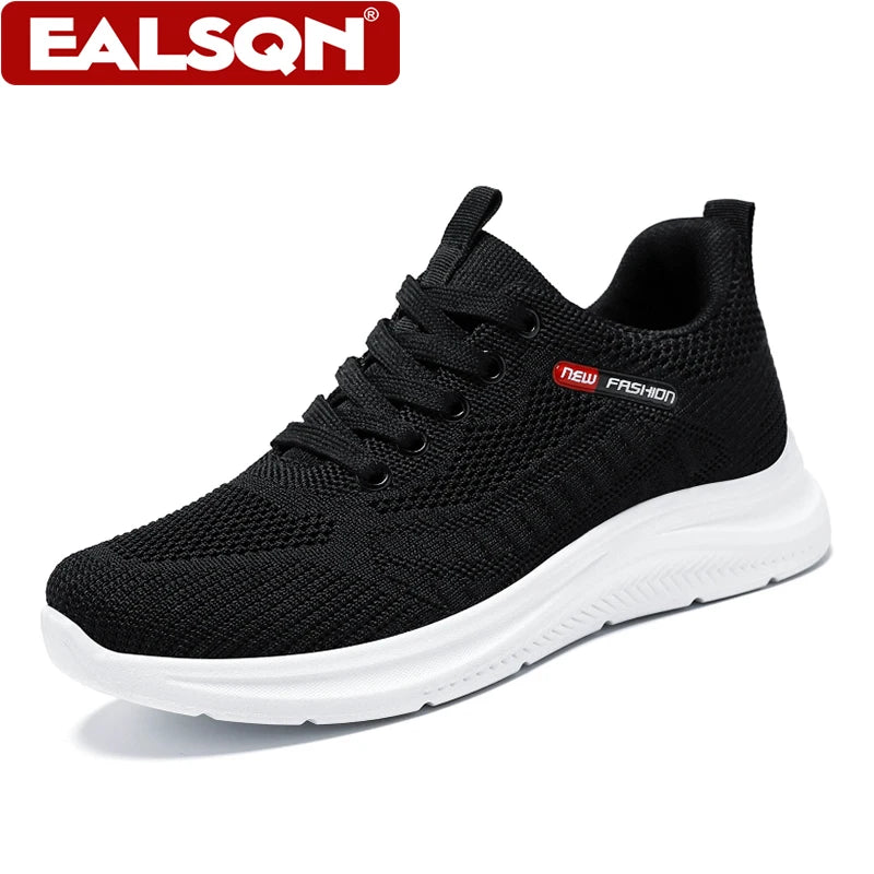 Women's Sports Casual Shoes Mesh Lightweight Soft Sole Jogging Breathable Fashion Flat Walking Shoes