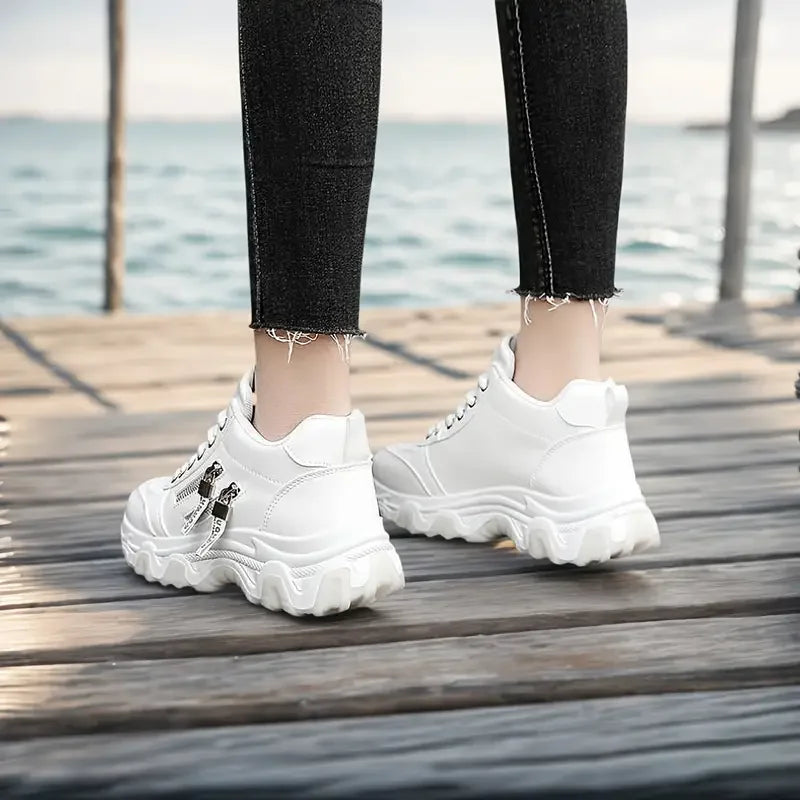 Women's Fashionable All-Match Leisure Sports Shoes New Stylish Comfortable Footwear for Active Living