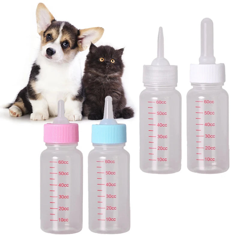 30ml Pet Feeding Bottle Single Dog and Cat Feeding Bottle Newborn Puppy Cat Feeding Bottle Pet Silicone Feeding Bottle