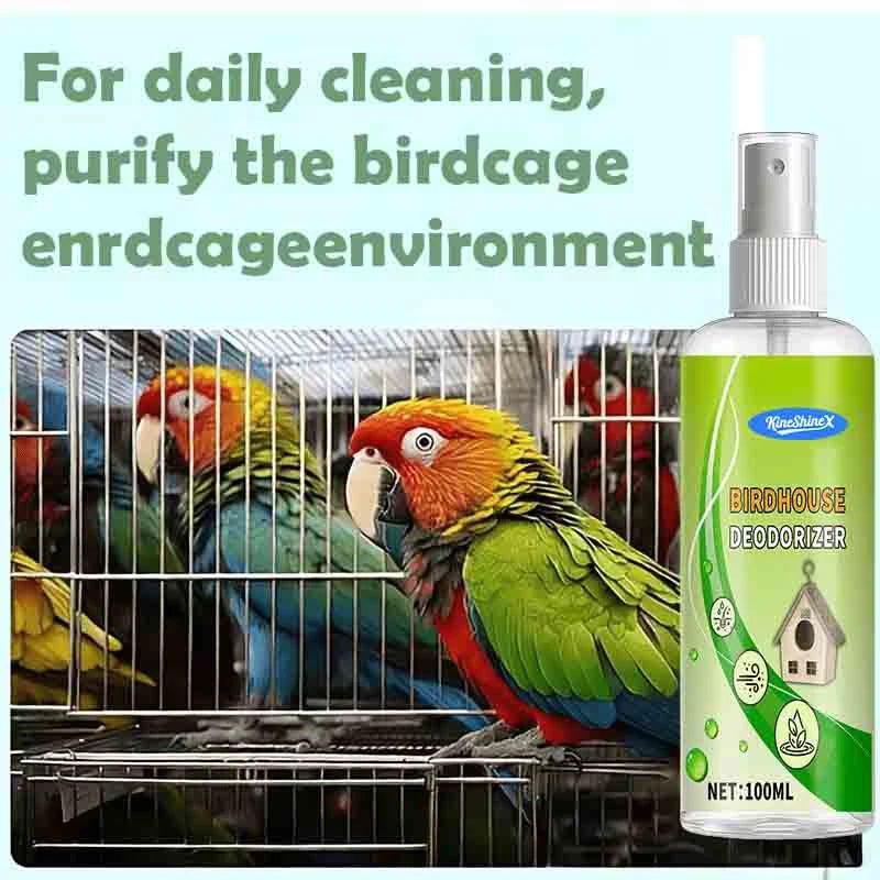 PET Bird Cage And Surface Cleaner Deep Cleaning Pet Cages Messy, Providing a Clean And Tidy Living Environment for Pets, 100ml