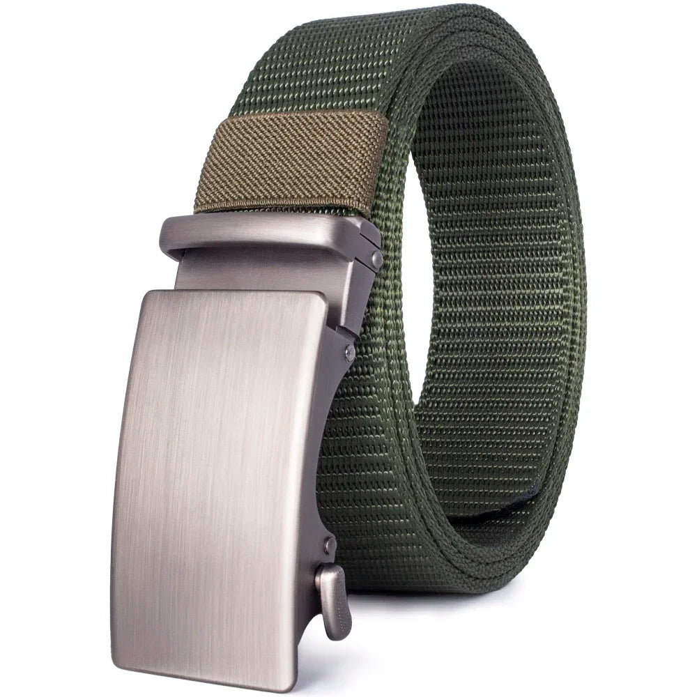 Men Belt Nylon Breathable Belts For Men Leather Belt Cowboy Designer Outdoor Tactical Belt Military Gifts Women Automatic Buckle