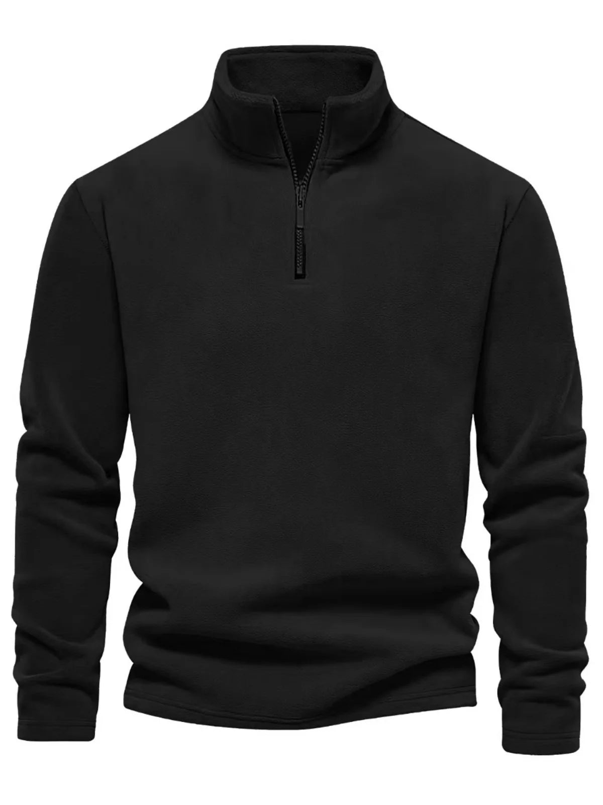 Men's Casual Jacket, Thickly Quilted For Warmth, Fleece-Lined With Zippers, Stylish Pullover Shirt, Men's Sport Shirt